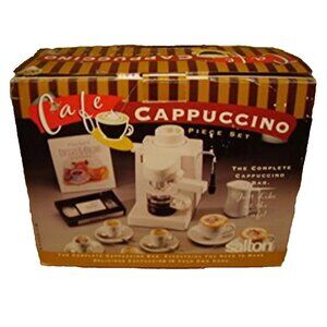 Salton Electric Cafe Cappuccino 20 Piece Bar Set Model EX450Kit